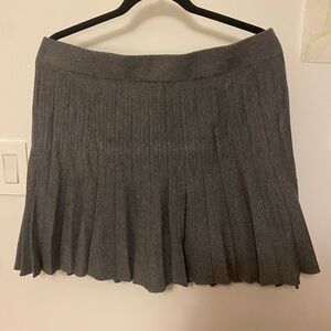 Reitmans Charcoal Skater Skirt